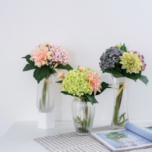 forró eladás gyönyörű romantikus esküvői asztal dekoráció menyasszonyi csokor mesterséges selyemvirág